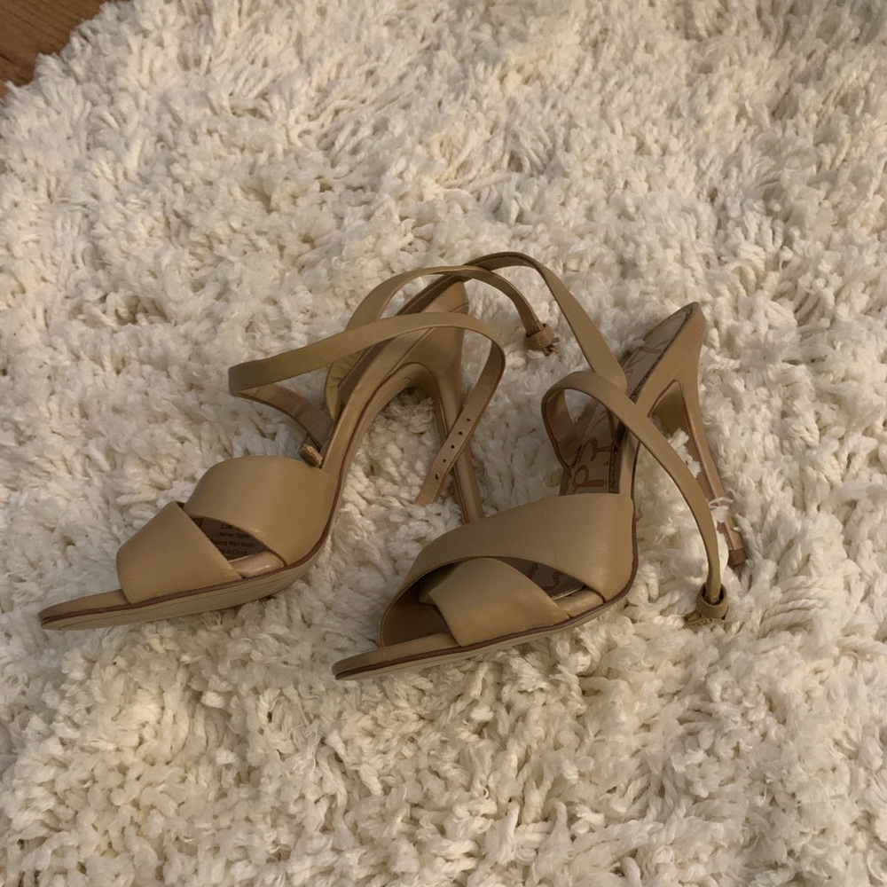 Sam Edelman strappy nude heels